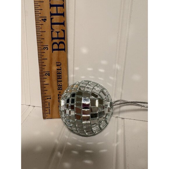 15Pcs Glass Mirror Disco Balls Christmas Tree Ornament Decoration Mix Sizes - Picture 8 of 8